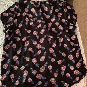 Torrid Pineapple Blouse
